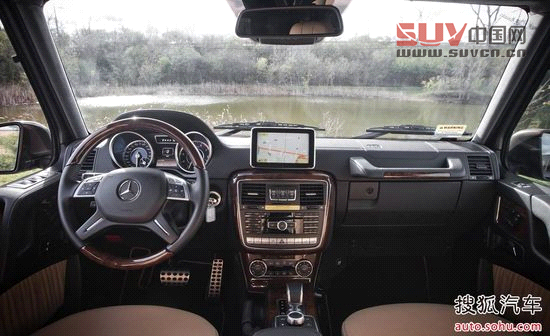 奔馳 G級(jí) 實(shí)拍 內(nèi)飾 圖片