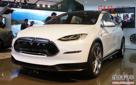 Tesla Model X 實拍 外觀 圖片