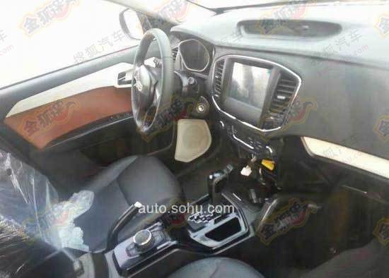 曝帝豪EX8全新內飾 定位高于GX7/劍指H8